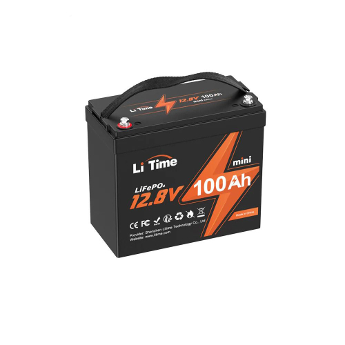 Комплект резервного питание 640W 1280Wh: инвертор з функцией ДБЖ Kraft KRF-AVR800VA/640W-12V + аккумуляторная батарея LiFePO4 12.8V 100Ah LiTime Mini L12V100-100-MINI-16-A60