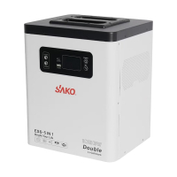 Портативная зарядная станция Sako Alpha-ESS-1000W/2KWh. Мощность 1000 Вт, энергоемкость 2009.6 Вт*ч, LifePO4