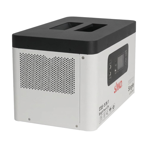 Портативна зарядна станція Sako Alpha-ESS-500W/1KWh. Потужність 500 Вт, енергоємність 1004.8 Вт*год, LifePO4