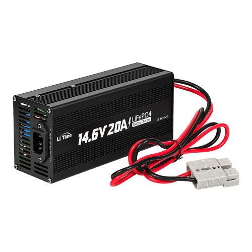 Зарядний пристрій для акумуляторних батарей LiFePO4 14.6V/20A LiTime L12V20A-BCHA-X