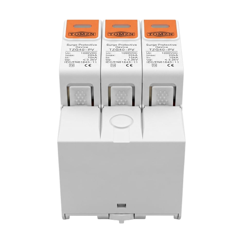 Обмежувач напруги TOMZN TZG40-PV 3P 1000V DC під DIN-рейку