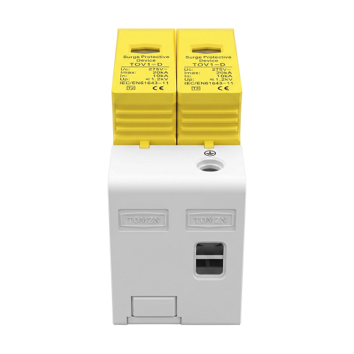 Обмежувач напруги TOMZN TOV1-20/2P 275V AC 10-20kA під DIN-рейку 2 полюси