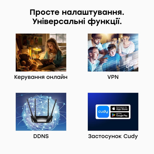 WiFi 5 Mesh 4G LTE-маршрутизатор Cudy LT400 CAT4