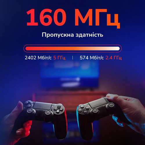 Маршрутизатор WiFi Mesh-система WiFi 6 2.5G Cudy M3000 (1-Pack) двухдиапазонный