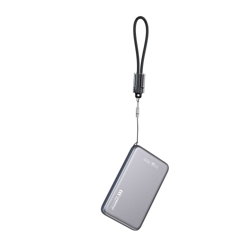 Повербанк 5000mAh Choetech B861 Grey 20W QC3.0 PD3.0 бездротова магнітна зарядка MagSafe