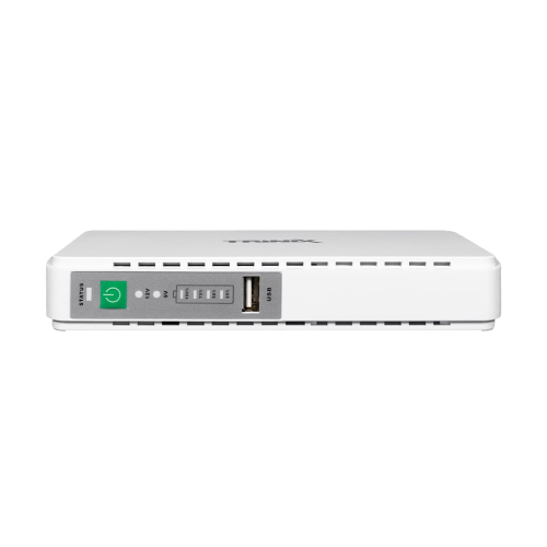 Источник бесперебойного питания DC UPS Trinix TRX-MUPS-1748 PoE (10000mAh) 5V/9V/12V/24V/48V/PoE 1Gbps, Li-ion 4*2.5Ah для роутера и медиаконвертора