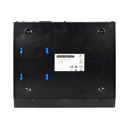 Источник бесперебойного питания DC UPS Kraft KRF-MUPS-100plus 9V/12V/15V/24V/PoE, LiFePO4 4*6Ah, для роутера и медиаконвертера