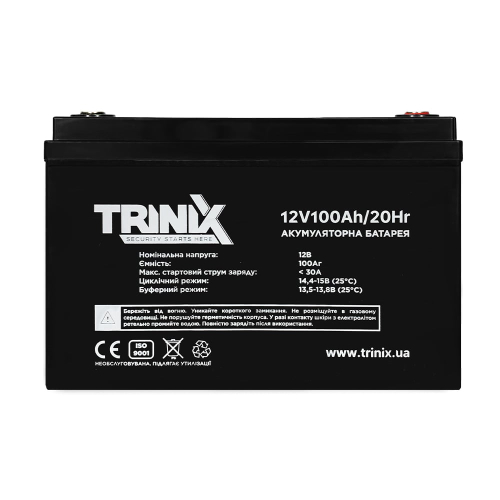 Trinix 12V100Ah/20Hr AGM Аккумуляторная батарея 12В 100Аг свинцово-кислотная