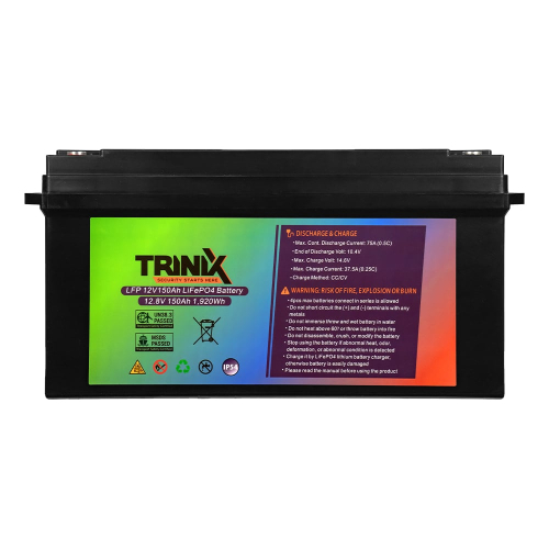 Акумуляторна батарея літій-залізо-фосфатна 12В 150Аг Trinix 12V150Ah LiFePo4
