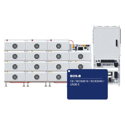 Стойка с комплектом аксессуаров Deye BOS-B-RACK&Accessories для 15 високовольтних батарей и 1 блока управление, для системы накопления энергии ESS Deye BOS-B