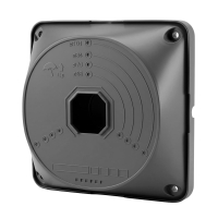 Монтажная коробка Light Vision VLC-08BX, пластик, 130*130*40 мм, графитовая