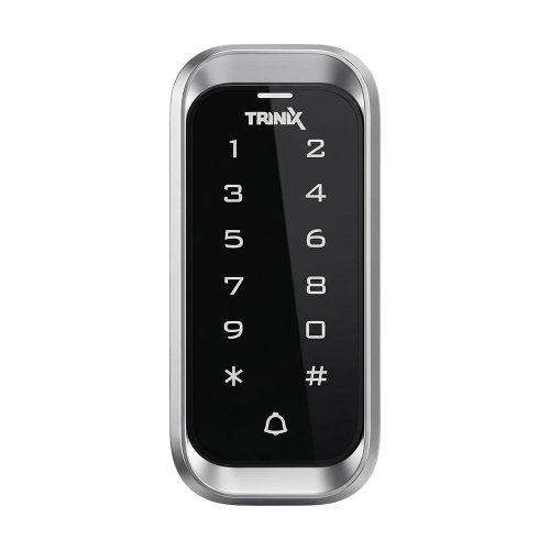 Клавиатура с контроллером и считывателем EM-Marine, HID и Mifare Trinix TRK-1107EHMW водонепроницаемая