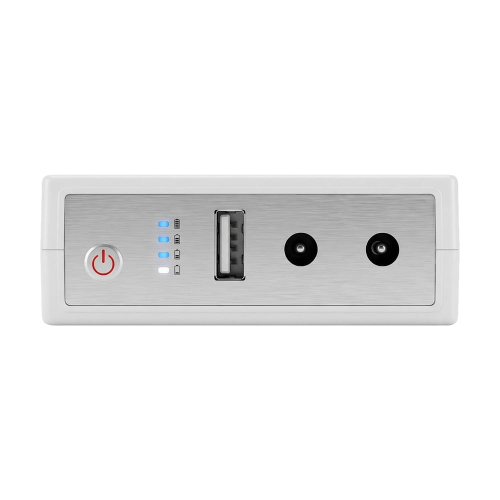 Джерело безперебійного живлення з блоком живлення Mini UPS WGP UPS103C Quick Charge 20000mAh 5V/12V/12V, Li-ion 4*5Ah, для роутера та оптичного терміналу. Блок живлення 12/3А (36W)