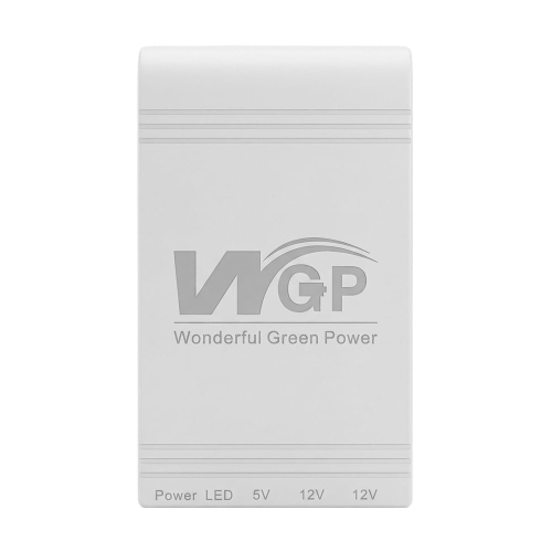 Джерело безперебійного живлення з блоком живлення Mini UPS WGP UPS103C Quick Charge 20000mAh 5V/12V/12V, Li-ion 4*5Ah, для роутера та оптичного терміналу. Блок живлення 12/3А (36W)