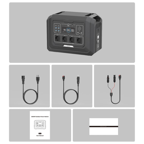 Портативная зарядная станция OUPES S1 2000W 1024Wh LiFePO4