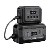 Комплект резервного питания OUPES 3072Wh 2000W: зарядная станция OUPES S1 2000W 1024Wh LiFePO4 и дополнительная батарея OUPES S2-BAT 2048Wh LiFePO4
