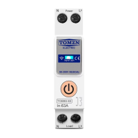 Розумний автоматичний вимикач з Wi-Fi (Tuya) TOMZN TOB9S-63 63A
