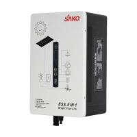 Система резервного живлення (інвертор та батарея) Sako Alpha-ESS-500W/1KWh настінна. Потужність 500 Вт, енергоємність 1004.8 Вт*год, LifePO4