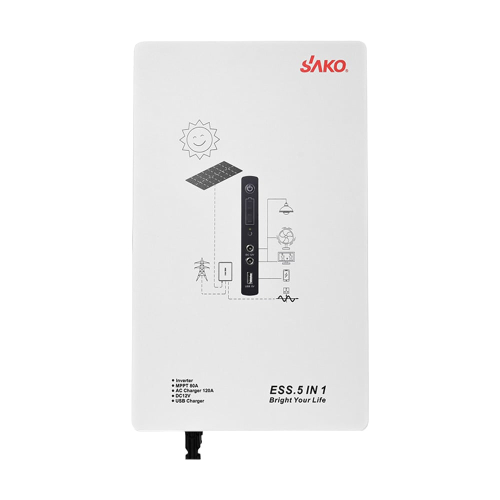 Cистема резервного питания (инвертор и батарея) Sako Alpha-ESS-1000W/2KWh настенная. Мощность 1000 Вт, энергоемкость 2009.6 Вт*ч, LifePO4