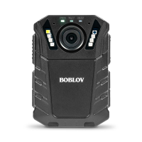 Нагрудний відеореєстратор Boblov K09, mini-USB, кут огляду 140 °, 3Мп, акб 2800 мАг, 88 * 62 * 34 мм
