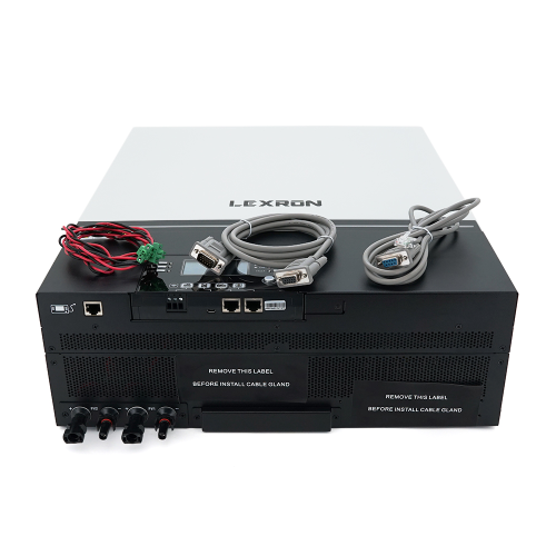 Гібридний інвертор Lexron-7200-48-230, 7200W, 48V, ток заряда 0-80A, 170-280V, MPPT (80А, 90-450 Vdc)Parallel