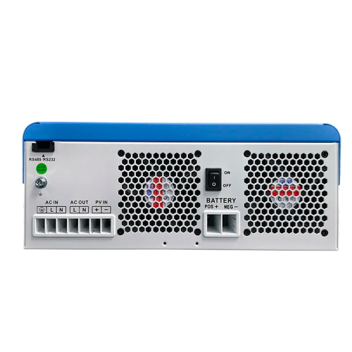 Гібридний інвертор ANENJI 6,2KW, 6200VA/6200W, 48V, струм заряду 120A(max), 170-280V, МРРТ60-500VDC, 438x295x105mm, 8,7 kg, Q2