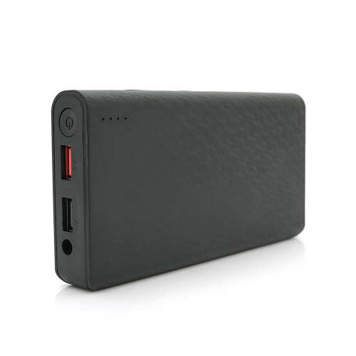 Портативний Power Bank18W для роутерів, Output: USB 5V/2A, DC9V,2.7A/12V1.5A, 14000mAh(7*2000mAh), 155х75х23мм, 460грам, Black, BOX