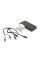 Портативний Power Bank18W для роутерів, Output: USB 5V/2A, DC9V,2.7A/12V1.5A, 14000mAh(7*2000mAh), 155х75х23мм, 460грам, Black, BOX