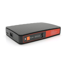 UPS для роутерів/комутаторів Eco-1825B 18W, OUT:USB-5V, DC-5V/9/12V, POE-15/24V, 1/2A, LiFePo4 8000mAh, 160x105x33mm, 0.4kg, Black, BOX