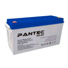 Аккумуляторная батарея PANTEC 200-12 GEL 12V 200 Ah (522 x 240 x 224), 60.3 kg Grey Q1/48