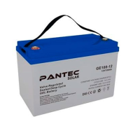 Аккумуляторная батарея PANTEC 100-12 GEL 12V 100 Ah (330 x 173 x 218), 30.4 kg Grey Q1/48
