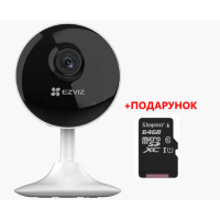 2 МП IP відеокамера з Wi-Fi  та мікрофоном Ezviz CS-C1C (1080P, H.265) (2.8мм)