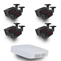 Dahua WizColor Kit - Buy and Try! (8х DH-IPC-HFW2449TL-S-PRO-BE +1 х NVR2108-I2)