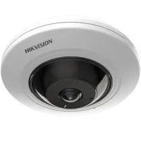 5 МП IP Fisheye відеокамера Hikvision DS-2CD2955G0-ISU 5МП (1.05мм) Fisheye