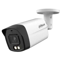 2 МП HDCVI Smart Dual Light відеокамера з мікрофоном Dahua DH-HAC-HFW1200TLMP-IL-A (2.8мм)