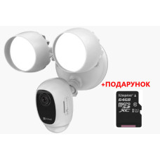 2 МП IP Wi-Fi камера EZVIZ з освітленням і сиреною CS-LC1C-A0-1F2WPFRL (2.8мм)
