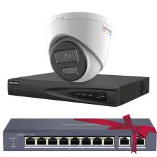 Комплект Hikvision DS-2CD1347G2H-LIUF 4МП (4мм)