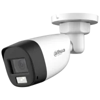 5 МП HDCVI Smart Dual Light видеокамера с микрофоном Dahua DH-HAC-HFW1500CLP-IL-A (2.8мм)