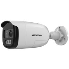 2 МП ColorVu Turbo HD відеокамера з PIR датчиком і сиреною Hikvision DS-2CE12DFT-PIRXOF (2.8мм)