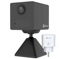Комплект камера та розетка Ezviz CS-CB2 (1080P,BK)+CS-T30-10B-EU