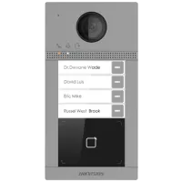 2 МП IP виклична панель з Wi-Fi Hikvision DS-KV8413-WME1(C)/Flush/Europe BV