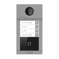 2 МП IP вызывная панель с Wi-Fi Hikvision DS-KV8413-WME1(B)/Surface/Flush