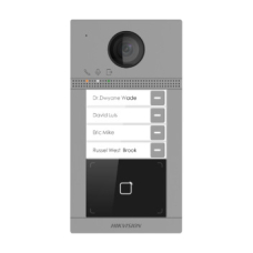 2 МП IP виклична панель з Wi-Fi Hikvision DS-KV8413-WME1(B)/Surface/Flush