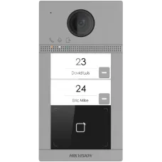 2 МП IP виклична панель з Wi-Fi Hikvision DS-KV8213-WME1(C)/Flush