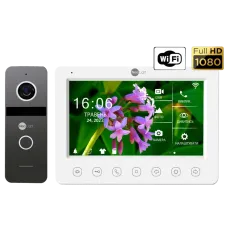 Комплект відеодомофону Neolight NeoKIT HD WF Graphite