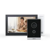 Комплект (білий домофон) Dahua Standart DHI-VTO2211G-WP + DHI-VTH2421FW-P