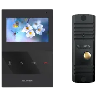Комплект видеодомофона Slinex SQ-04(Black)+ML-16НD(Black)