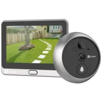 Wi-Fi Бездротове відеовічко з панеллю Ezviz CS-DP2 (3WPFBS,3MP)