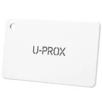 Проксіміті карта 2K з захистом U-PROX MF Plus-S2K-EV1 white