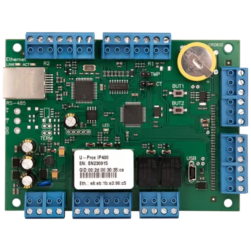 Контролер для двох дверей U-Prox IP400 IP OSDP